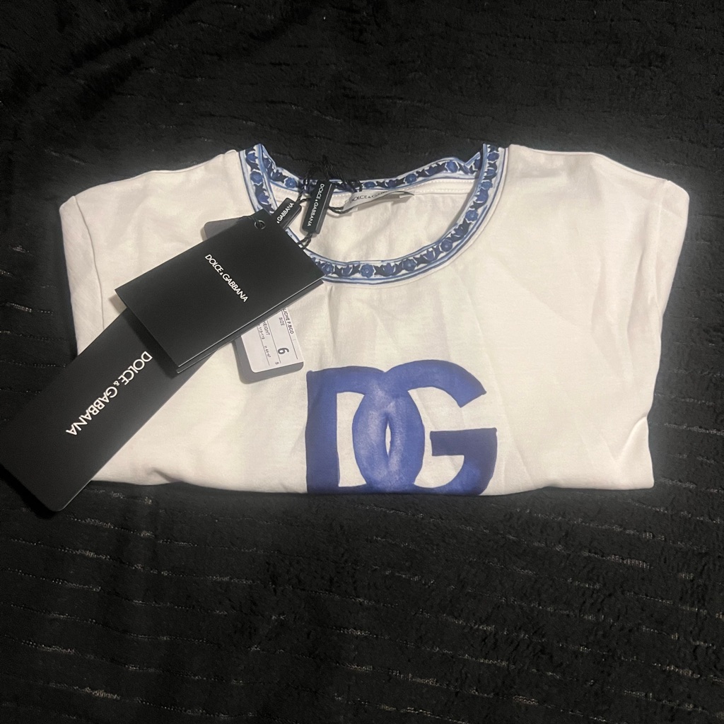 Brand New Little Girl Dolce  Gabbana Shirt